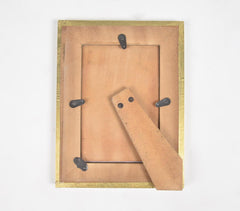 Diamond Distress Finish MDF & Brass Photo Frame