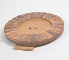 Cane & MDF Disc Photo Frame