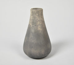 Ashy Frosted Glass Vases (Set of 2)