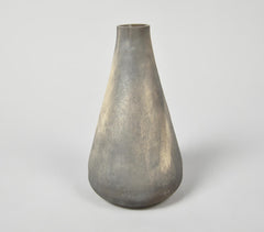 Ashy Frosted Glass Vases (Set of 2)