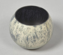 Abstract Dome-Shaped Glass Votive