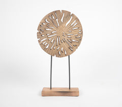 Abstract Artistic Wooden Stickler Showpiece