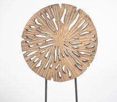 Abstract Artistic Wooden Stickler Showpiece