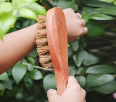 Coconut Fiber Body Brush.