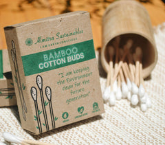 Bamboo Cotton Buds (Set of 50)