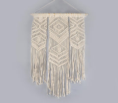 Boho Layered Macrame Wall Hanging