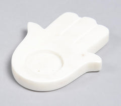 Classic Unity Hamsa Hand Marble Incense Stick Holder