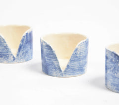 Stargaze Clay Tealight Holders (Set of 4)