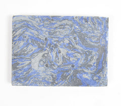 Abstract Textured Handcut Stone Soapdish