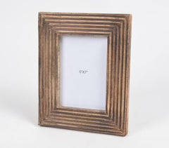 Hand Carved Mango Wood Photo FrameQ1