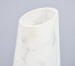 Turned Marble Flower Vase