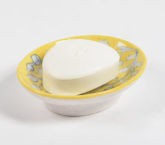 Hand Painted Jaipur Pottery Soap Dish