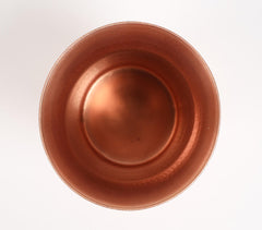 Hand Beaten Copper Tulip Vase