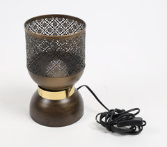 Jali Cut Ajrakh Table Light