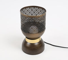 Jali Cut Ajrakh Table Light