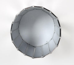 Handcrafted Panel Mirrored stainless steel planter