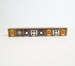 Enamelled Recycled Wood Cabinet With Drawers