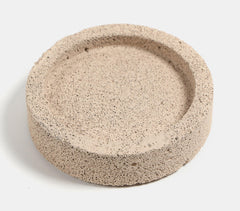 Recycled Concrete Classic Round Soap Dish