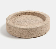 Recycled Concrete Classic Round Soap Dish