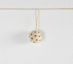 Christmas Felt Bauble Ornaments (set of 3)