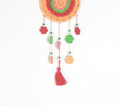 Crochet Rose Garden Dreamcatcher