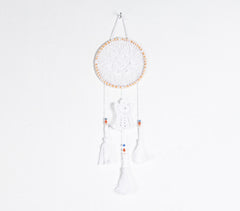 Crochet Ivory Star Dreamcatcher