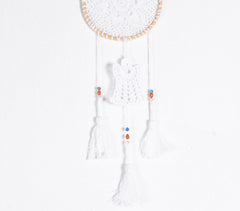 Crochet Ivory Star Dreamcatcher