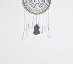Crochet Monotone Dreamcatcher