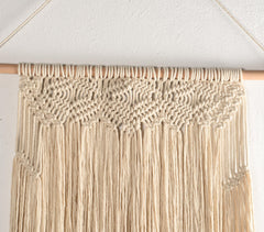 Macrame Fringed Wall hanging