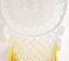 Crochet Dip-Dyed Dream catcher