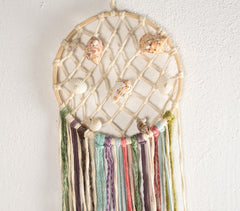 Coastal Macrame Dreamcatcher
