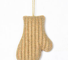 Hand Embroidered Christmas Ornament glove
