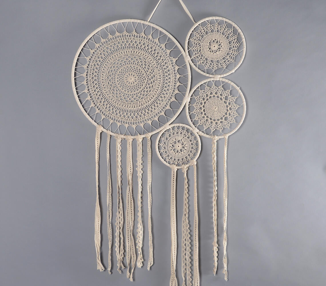 Handmade Crochet Wall Mural
