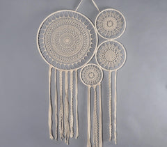 Handmade Crochet Wall Mural