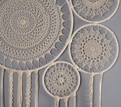 Handmade Crochet Wall Mural