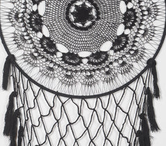 Monotone Crochet Dreamcatcher