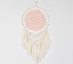 Blush Mandala Dreamcatcher