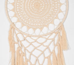 Wheaten Crochet Dreamcatcher