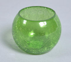 Assorted Tinted Dome-Shaped Glass Votives (set of 4)