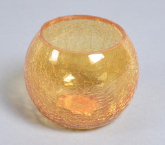 Assorted Tinted Dome-Shaped Glass Votives (set of 4)