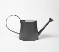 Handmade Matte Black Metal Watering can