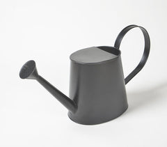 Handmade Matte Black Metal Watering can