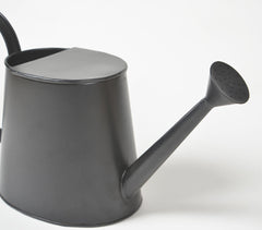 Handmade Matte Black Metal Watering can