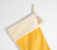 Handmade Velvet Christmas Stocking
