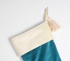 Handmade Velvet Christmas Stocking