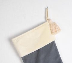 Handmade Velvet Christmas Stocking