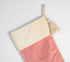 Handmade Velvet Christmas Stocking