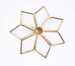 Heptagram Copper Candle holder