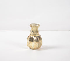 Assorted Golden Mercury Glass Vases (set of 6)