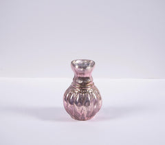 Assorted Rose-Gold Mercury Glass Vases (set of 6)